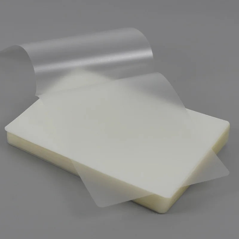 A4 A3 Thermal Laminating Sheets Waterproof Clear Transparent Laminator Film for Photos Documents Cards Protection 80-150mic Qme