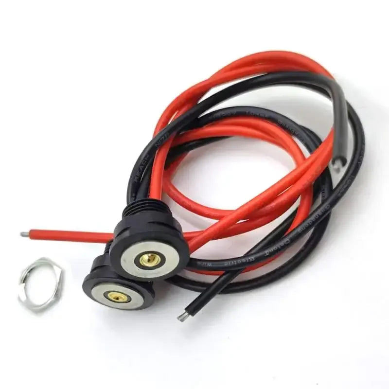 Male/Female Connector Magnetic Data Cable 10A High Current Magnetic Charging Cable Single Core Contact Connector Qme
