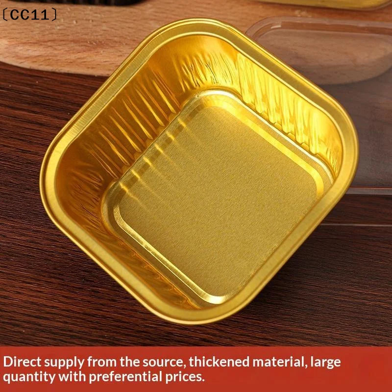 10 20 Food Grade Square Dessert Boxes Clear Lids Perfect Mousse Cake Qme