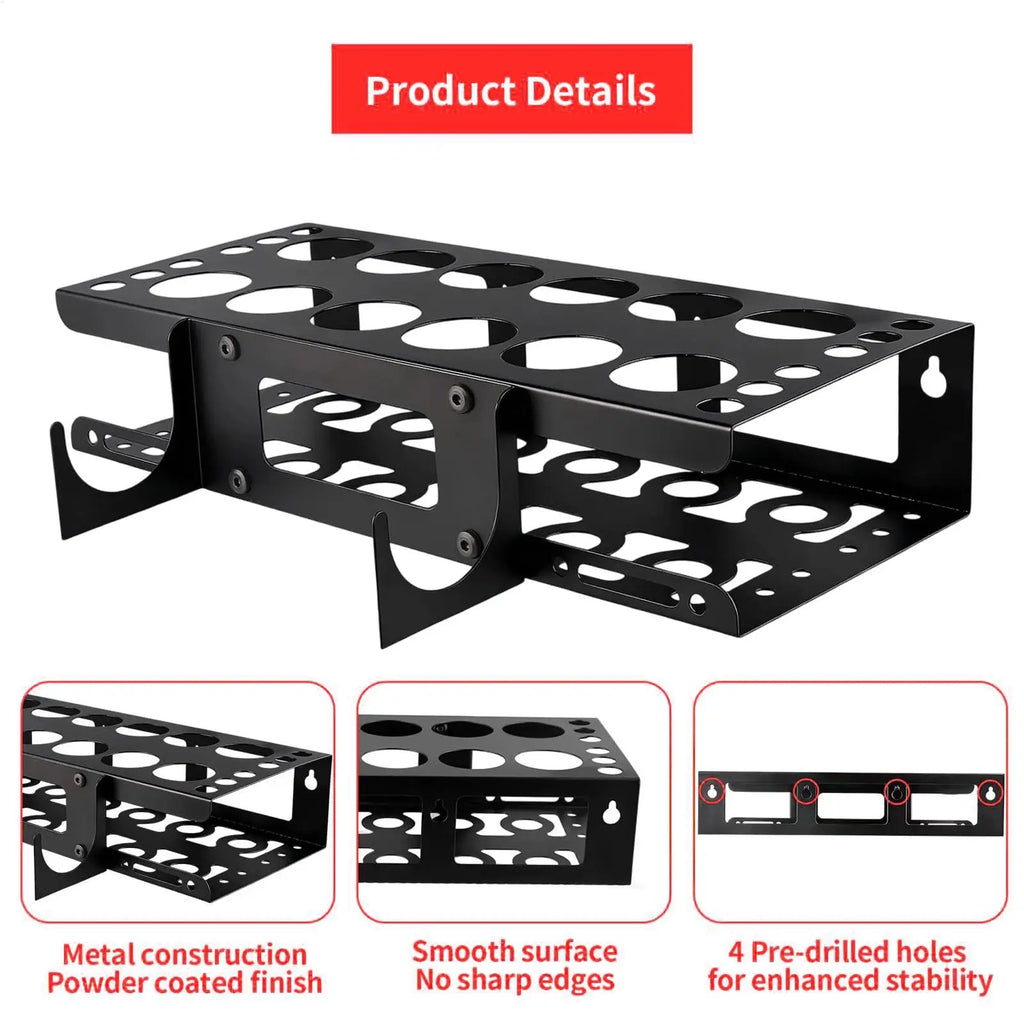 Organizer Holder Save Space Organization Caulk Tube Storage Dorm Qme