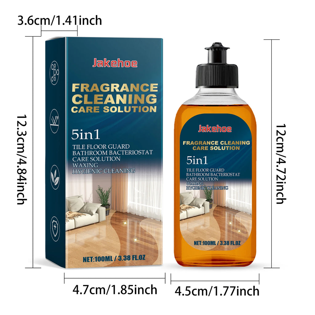 Floor Cleaner Liquid Long-Lasting Fragrance Aroma Mop Soap 100ml Multisurface Stain Odor Remover Floor Cleaner for Tough Stains Qme