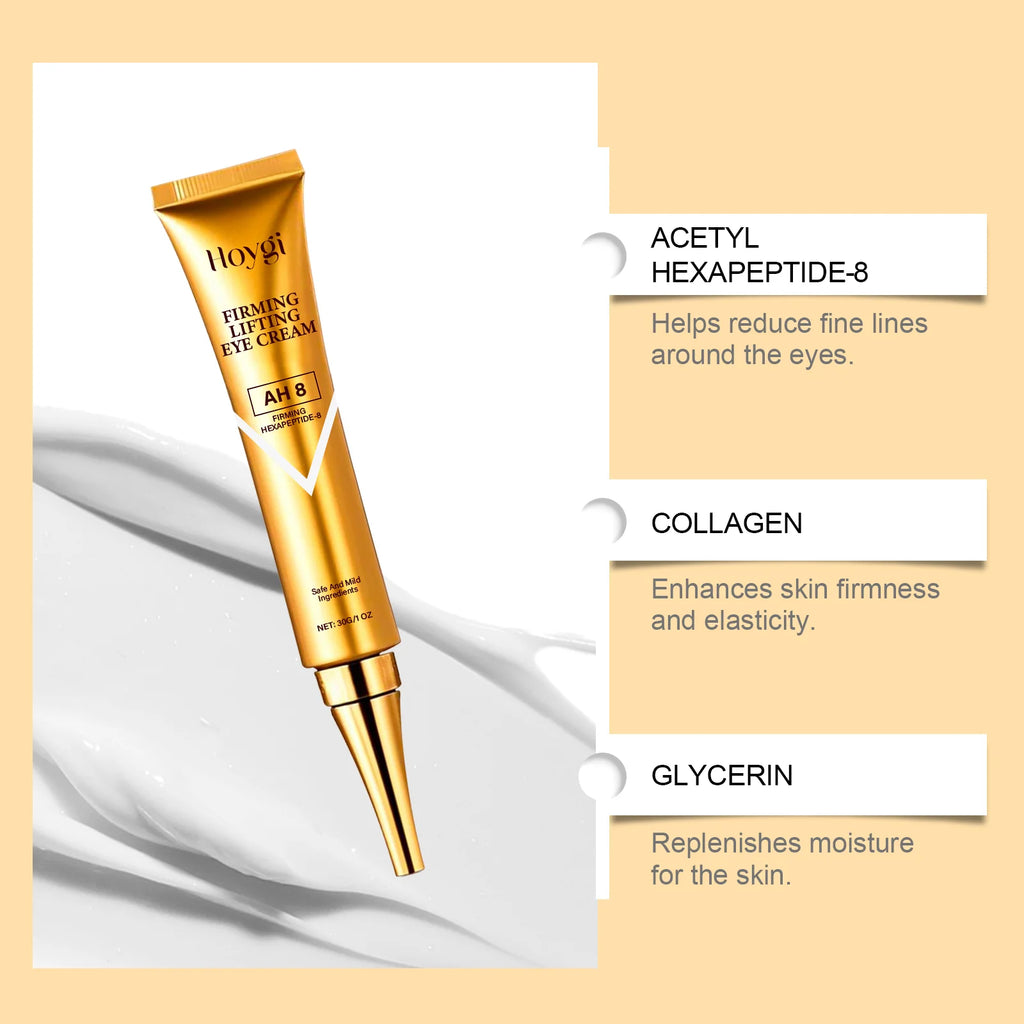 Eye Cream Care Firming Anti-Wrinkle Retinol Under Eye Lightening Dark Circles Eye Bags Removal Anti Puffiness Anti-Aging Qme