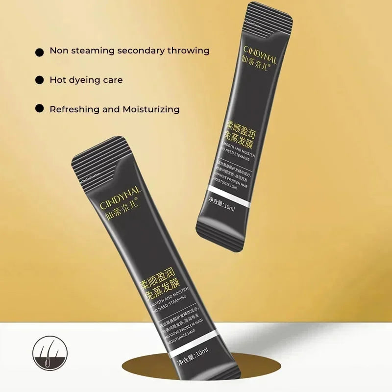 Magical Keratin Hair Mask For Maltreated Hair 5Seconds Repairing Damaged Frizzy Hairs Smoothing Nourish Straightening Hair Care Qme