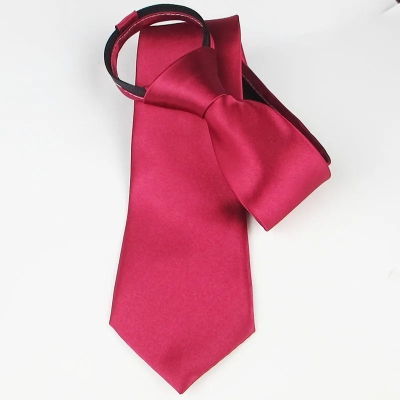 Men Tie Office Wide Masonic Regalia Designer Business Stripe Clips Qme