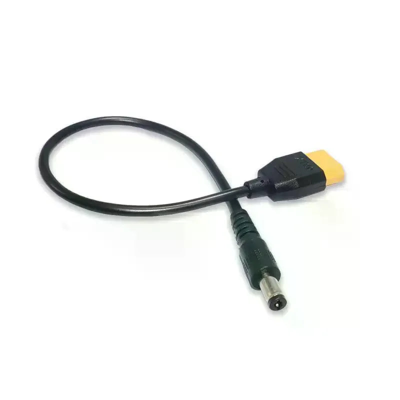 XT60 DC Male Power Adapter Cable Durable PVC Jacket Stable Transfer Qme
