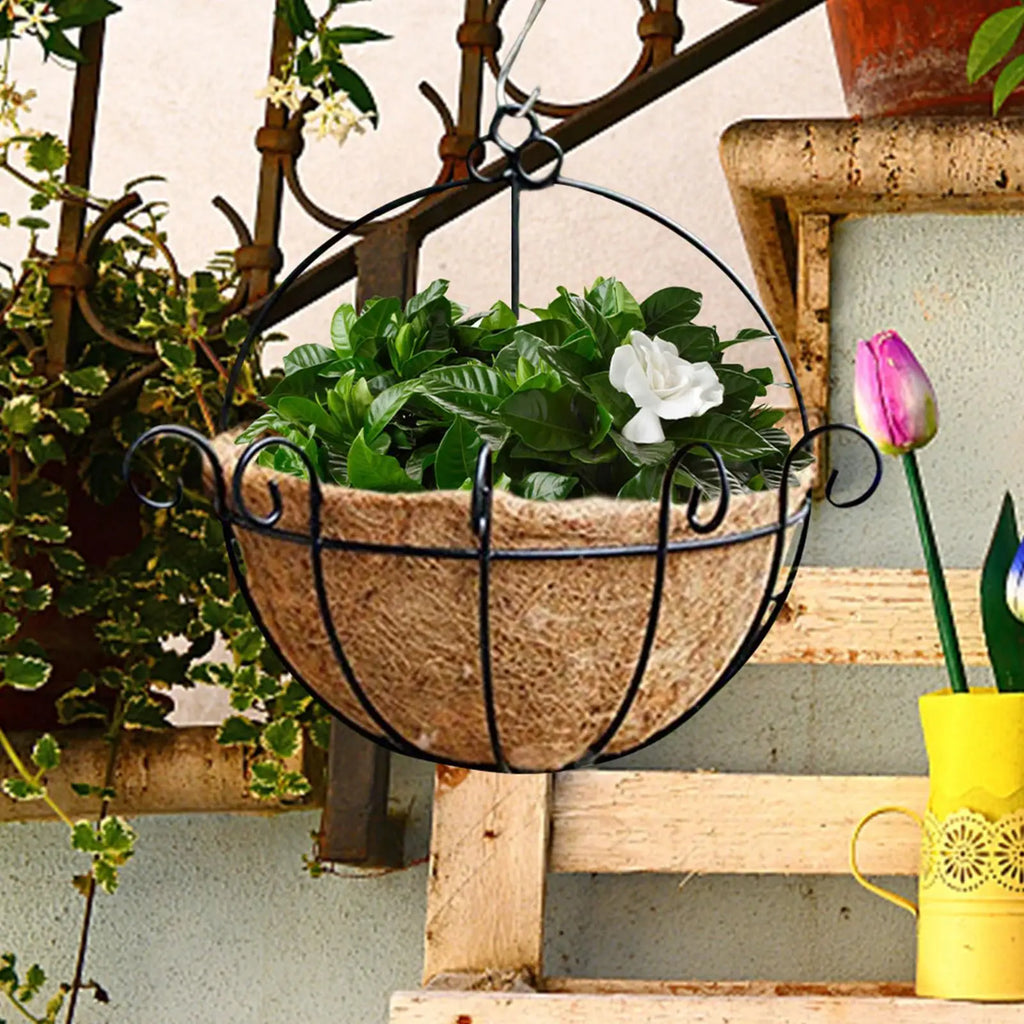 Coconut Basket Liners Coir Plant Liner Fence Flower Baskets Plants Qme