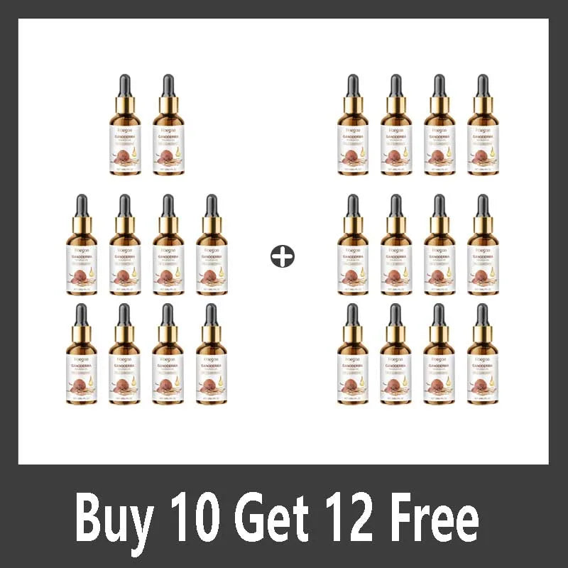 Natural antigen serum: Recover dark hair within 7 days and prevent 98% gray hair appearance - Plant extract Qme Buy 10 get 12 free