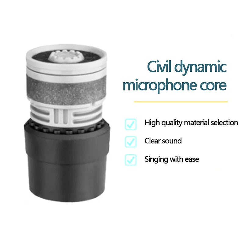 Dynamic Microphone Mic Core Head Innovative Practical N-316 Capsule Qme Default Title