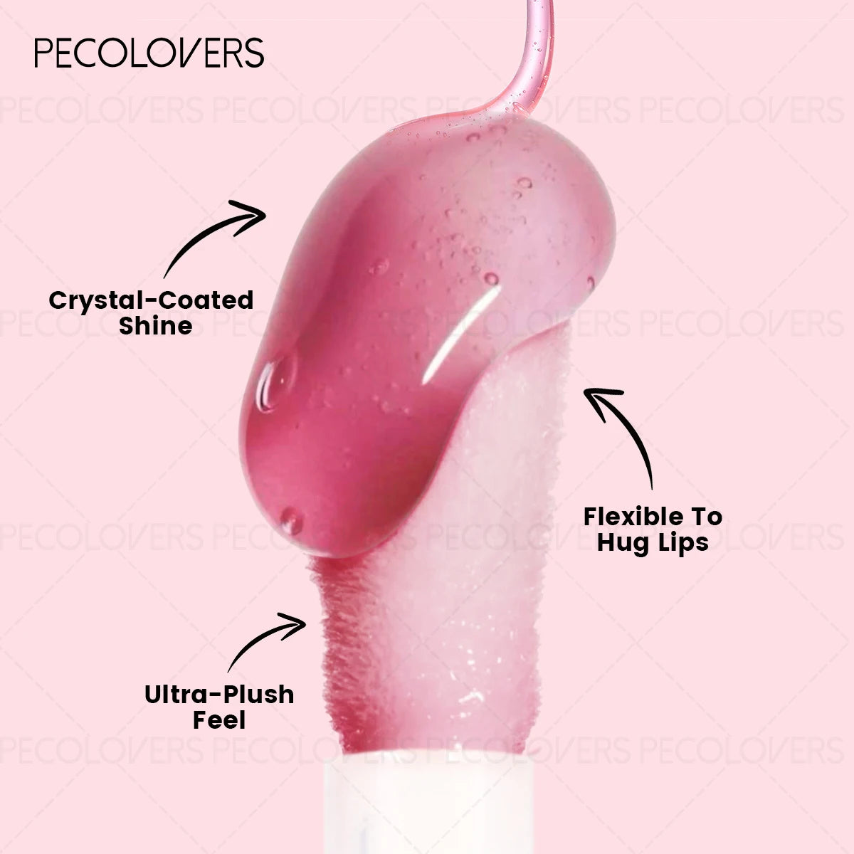 Hydrating Highlight Lip Oil Glaze Silky Moisturizing Gloss Balm Qme