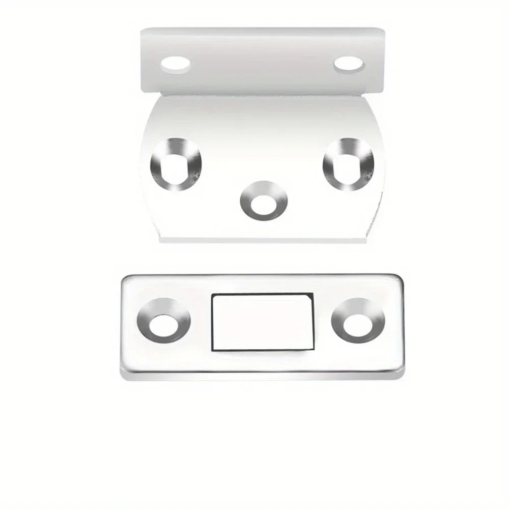 Magnetic Door Closer Cabinet Catch Latch Cupboard Ultra Thin Automatic Closer Lock Invisible Strong Door Stopper Wardrobe Qme