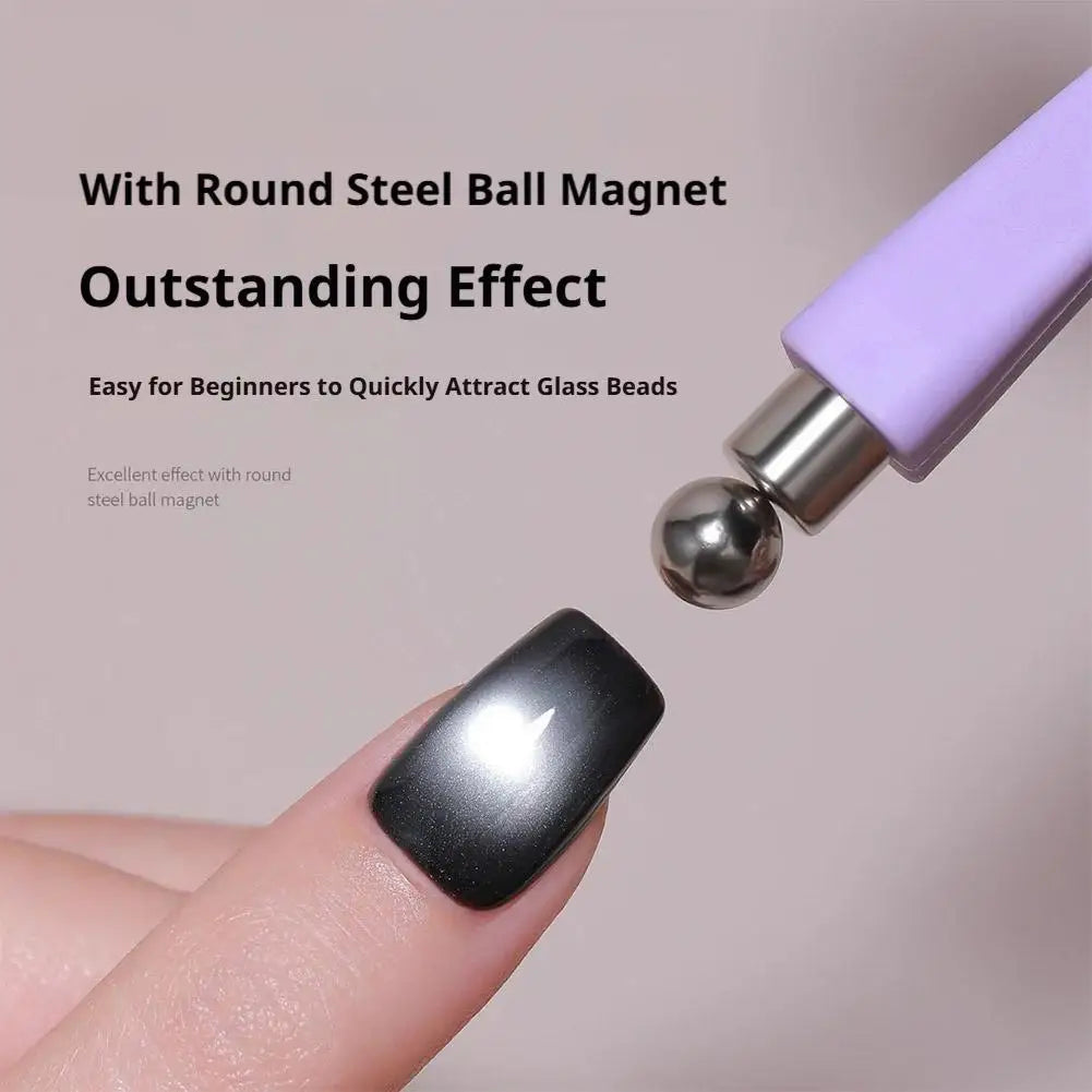 8-in-1 Cat Eye Nail Magnet Multi-functional Starfish French Flower Qme