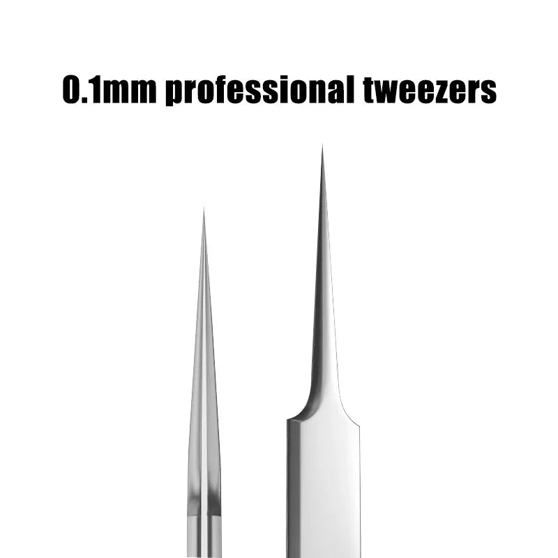 Blackhead Tweezers Precision Acne Removal Tool Facial Whiteheads Qme