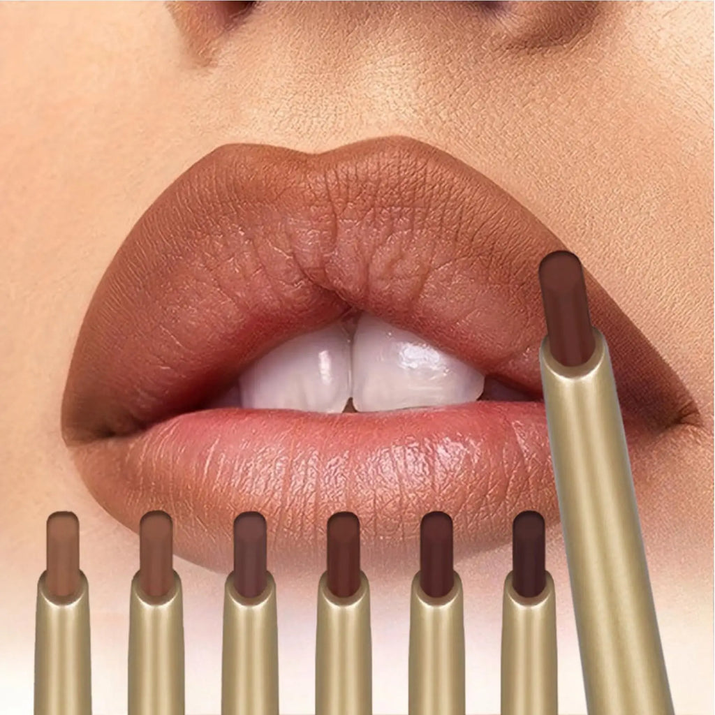 Matte Lip Liner Pencil Smooth Precision Endurance Long-lasting Wear Qme