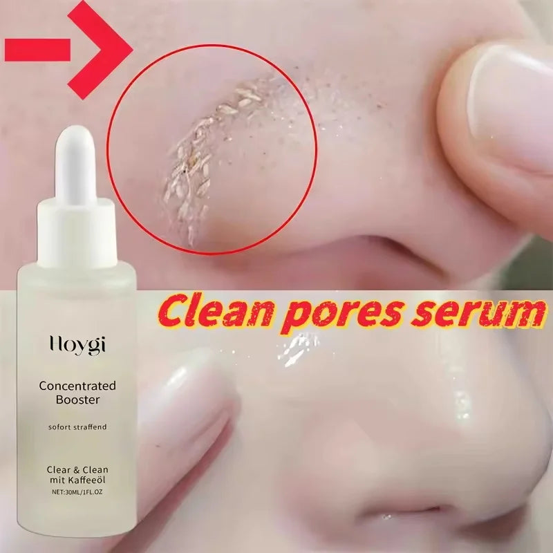 Clean Pores Serum Facial Delicate Tender Moisturizing Oil Control Shrink Pores Rough Skin Smooth Care Brighten Korean Cosmetics Qme