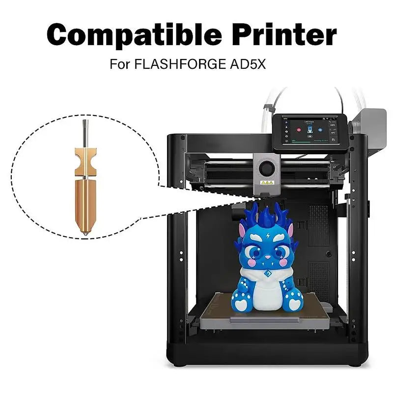 Flashforge AD5X Nozzle Upgrade Multiple Detachable 3D Printer Hotend Qme