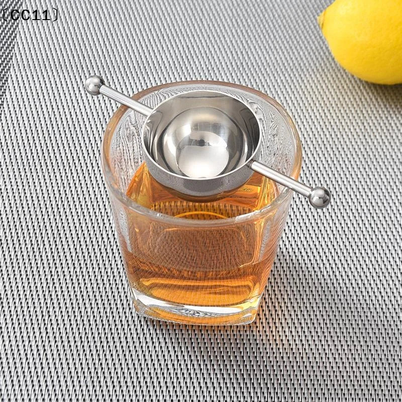 15 Stainless Steel Cocktail Jigger Precise Liquor Mixing Double Beads Qme