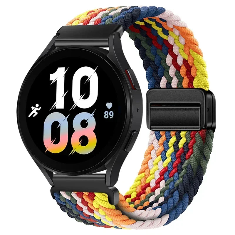 Nylon Strap Huawei Watch 4 GT4 2 3 Amazfit GTR Magnetic Breathable