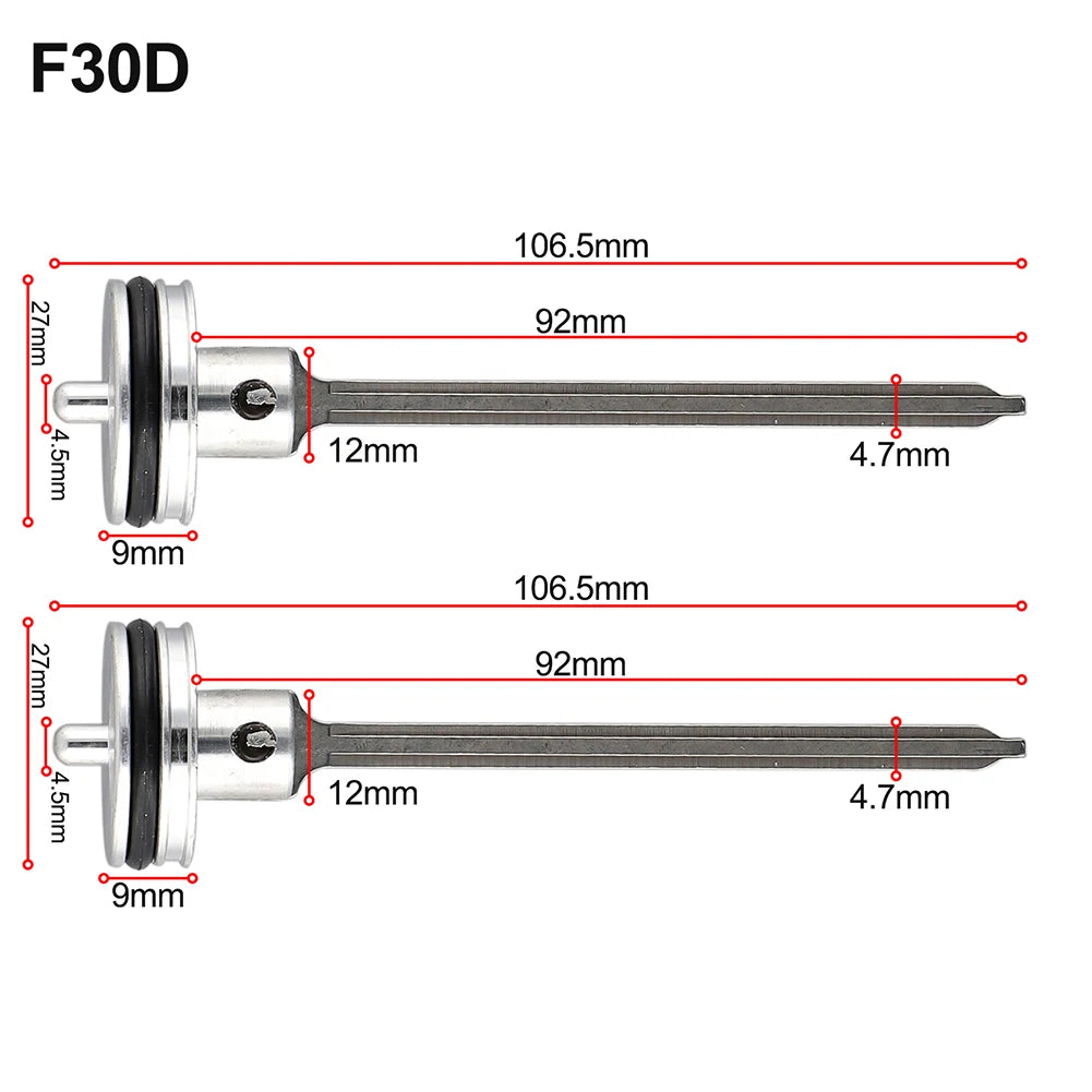 Pneumatic Nailer Needle Pins Compatible With For F30D,For F30G,T50DC,ST64,P625B,1013J,422J Air Nailer Replacement Parts Qme F30D