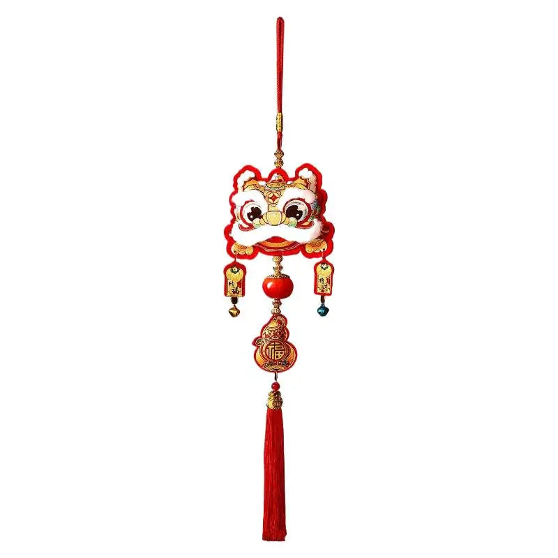 Lucky Lion Dance Decoraitons DIY Party Ornament Spring Festival Home Qme