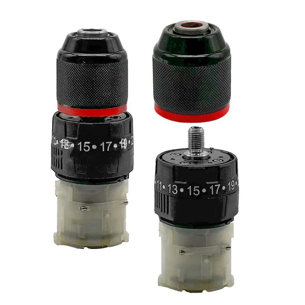 Replacement Drill Gearbox Compatible With 12V 16.8V 21V Power Tool Part Metal Transmission Assembly Qme