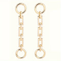 Extend the chain strap with replacement accessories. The chain pendant is suitable for shoulder crossbody wallets and bags Qme 2pcs