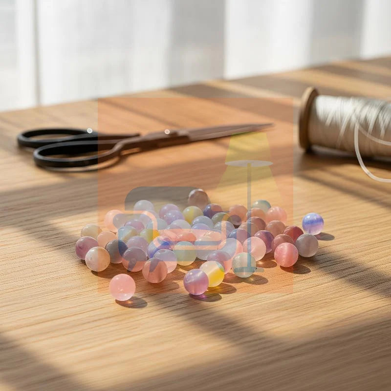 10mm UV Reactive Cat Eye Resin Round Beads 10Pcs Color Shift Spacer Beads DIY Handmade Jewelry Making Accessories Charms Qme