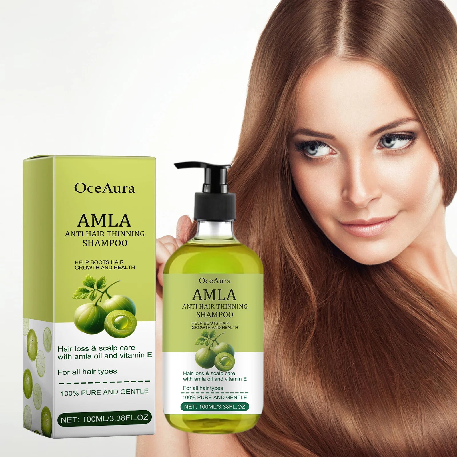 Hair Shampoo Anti-dandruff Oil Control Fluffy Refreshing Deep Qme