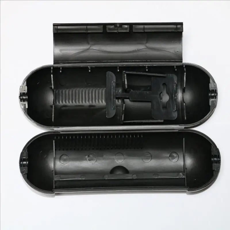 1Pcs Waterproof Outdoor Cable Junction Box Dustproof Weather Resistant For Yard Garden Electrical Wiring Projects Qme Black junction box