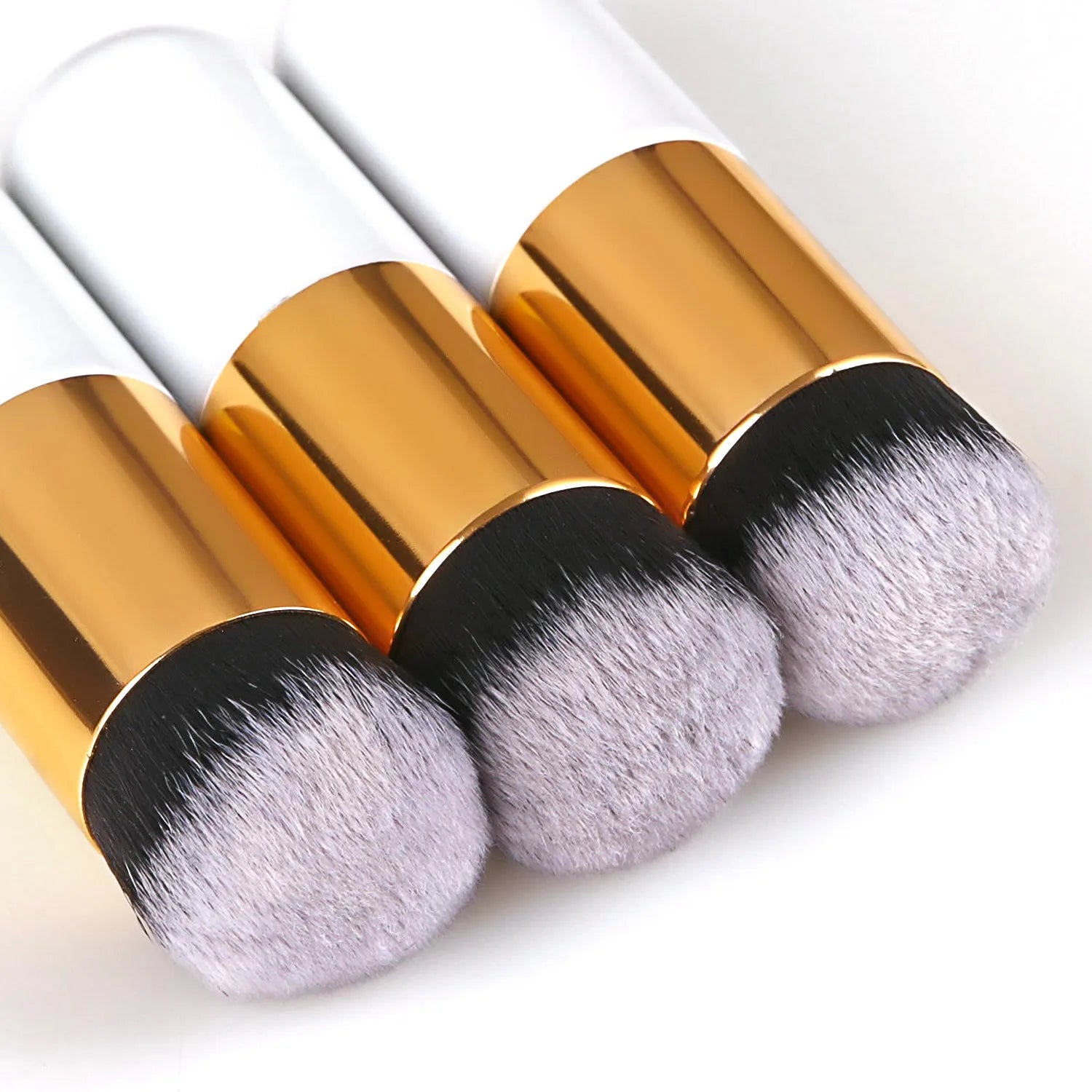 Chubby Pier Foundation Brush Flat Cream Makeup Brushes Professional Qme