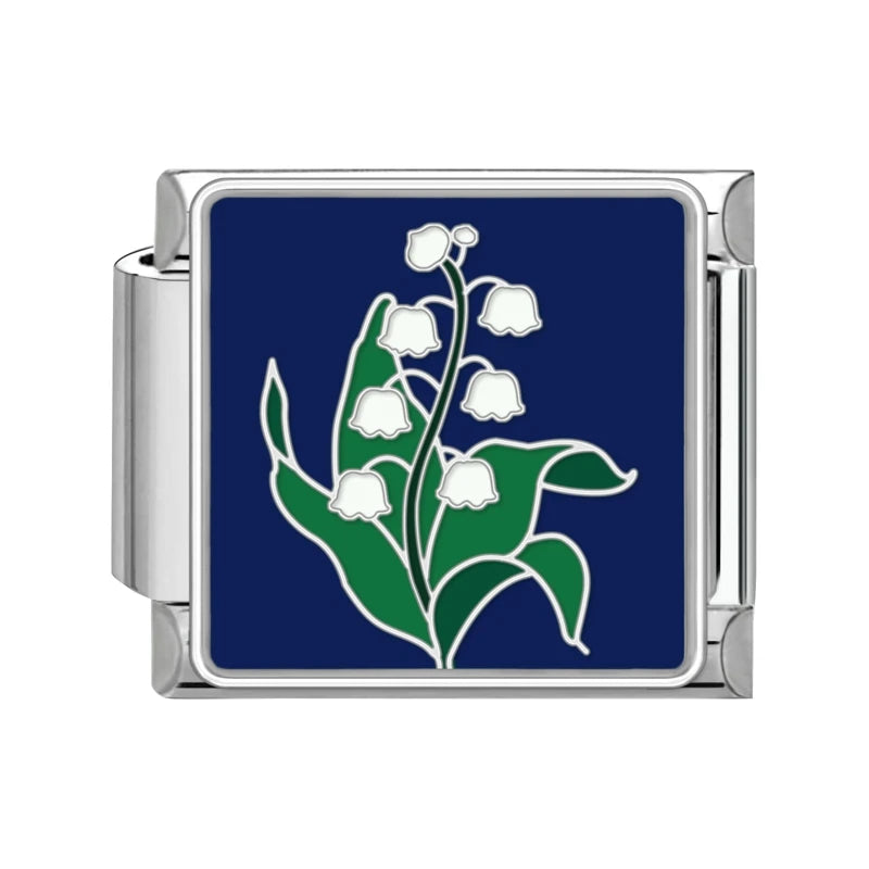 Drop Shipping 2026 Romantic Dreamy Moon Flower Sea Italian Charm