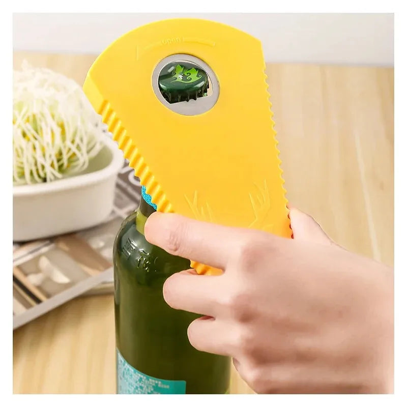 Multi Functional Capper Twister Portable Bottle Opener Universal Canned Non-slip Labor Saving Twist Bottle Cap Kitchen Gadgets Qme