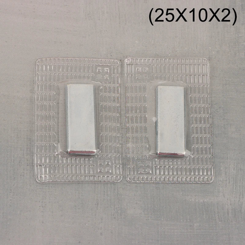 5Pairs PVC Invisible Metal Strong Magnetic Snaps Button Invisible Sew Magnetic Magnet Fastener For Handbag Clothing Qme 25x10x2