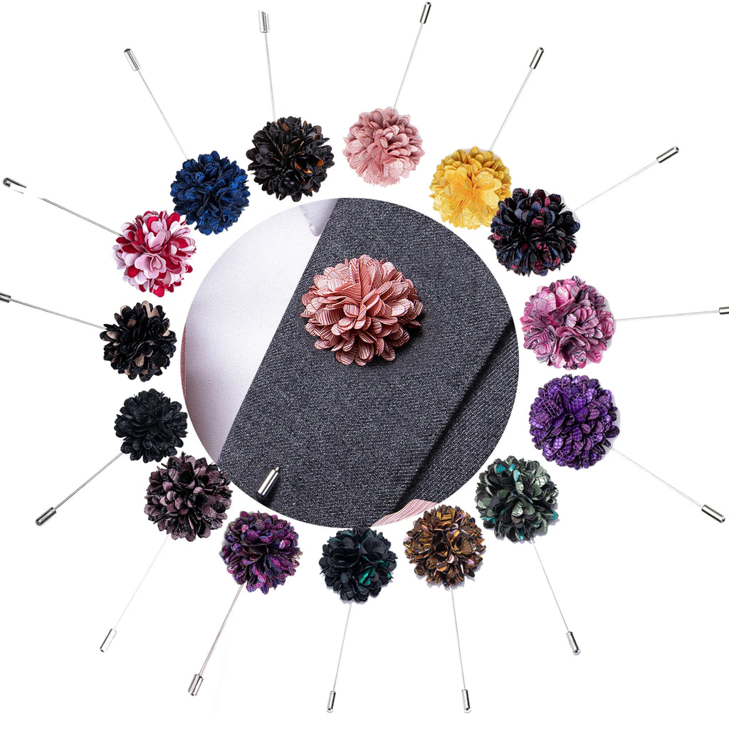 Hi-tie Multi Colors Rose Boutonniere Groomsmen Bridesmaid Wrist Qme