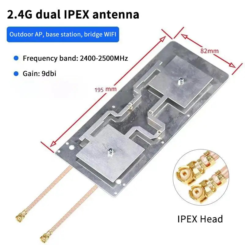 Wifi Router Module Dual Band Wireless AP Bridge Amplifier Antenna Qme two pont four G