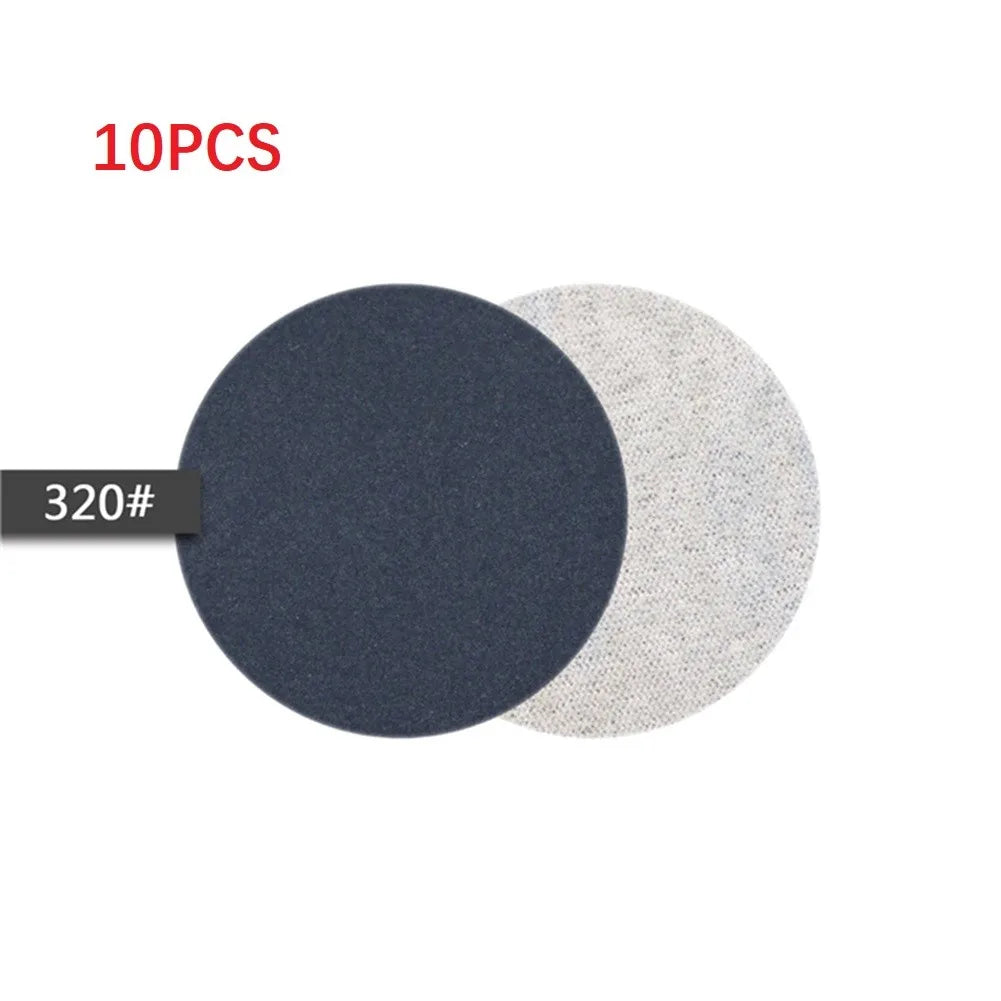 10Pcs Wet/Dry Sandpaper 3 Inch 75MM Hook And Loop Silicon Carbide 240-10000 Grits Waterproof Sanding Disc Qme 320