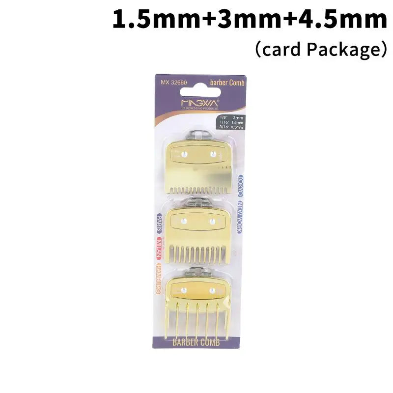 Universal Hair Clipper Guards Professional Barber Grooming Qme 3pcs boxed