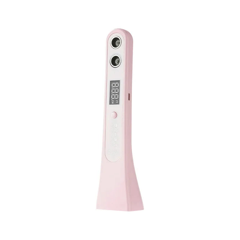 Portable Mini Ultrasonic Precise Height Measuring Instrument Home Qme Pink