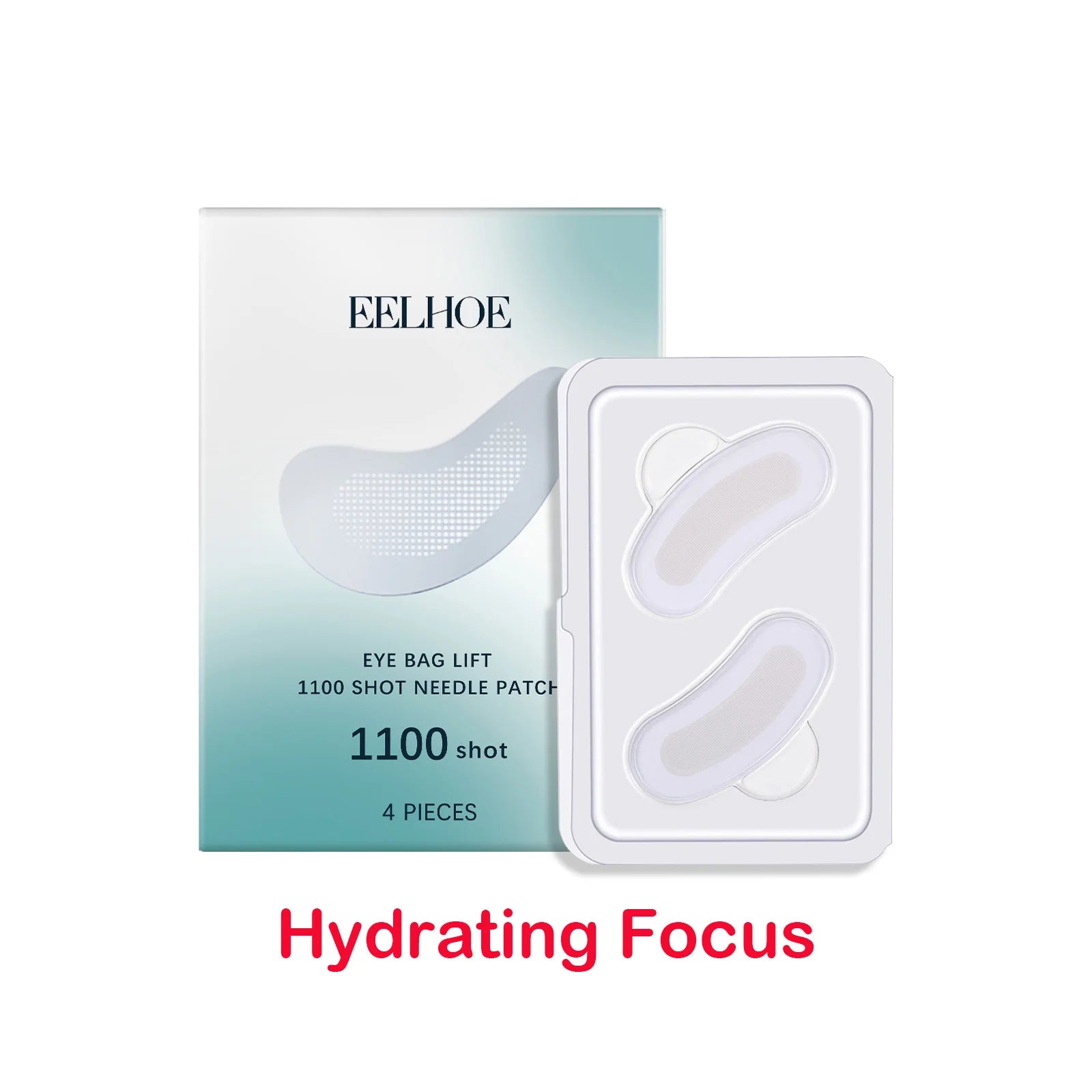 0.3mm Microneedle Eye Patches Mask Anti-Wrinkle Fade Eye Fine Lines Dark Circles Revitalizing Firm Moisturizing Retinol Eye Mask Qme Model B