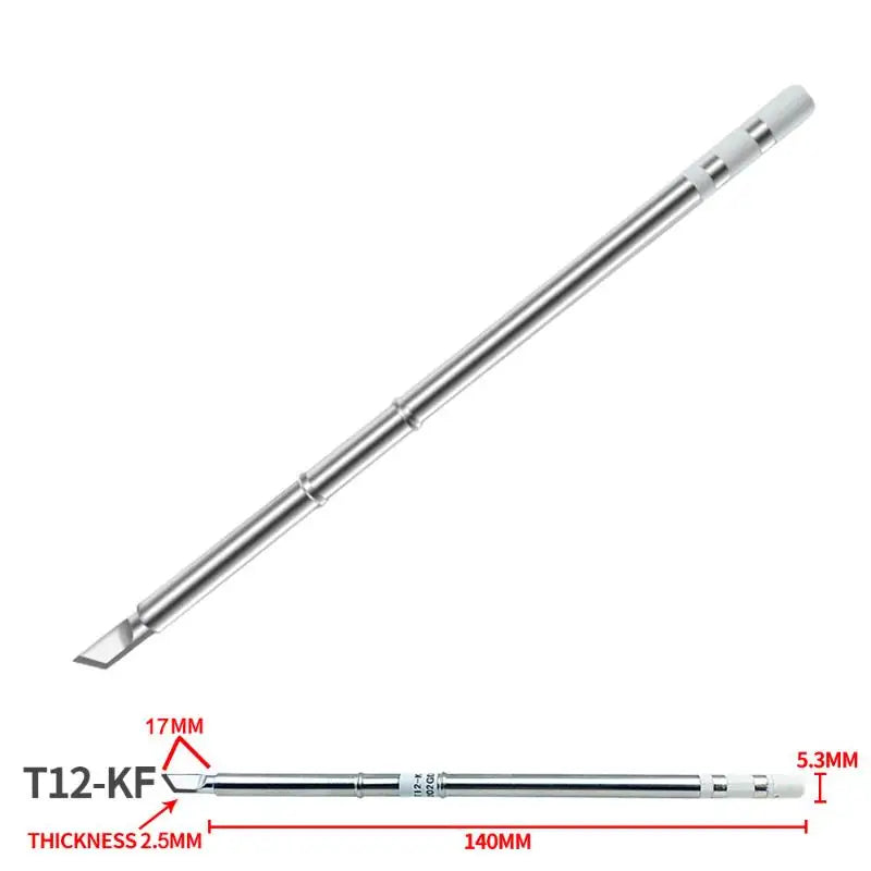 T12 I ILS J02 JL02 K KU Soldering Iron Tips Hakko Fx951 DIY Electric Qme A8
