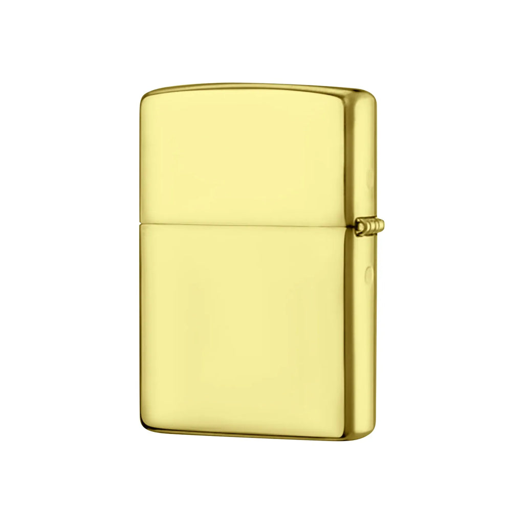 Lighter Cigarette Case Copper Dustproof Moistureproof Universal Lighter Case High-End Lighter Accessories Men Gift Qme Gold