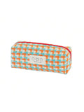 Stationery Bag Pencil Case Large Capacity Handheld Box Cosmetics Qme orange