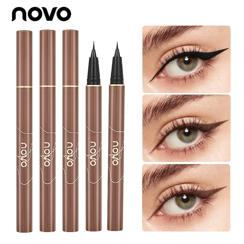 Waterproof Eyeliner Long-lasting Non-smudged Smooth Professional Qme