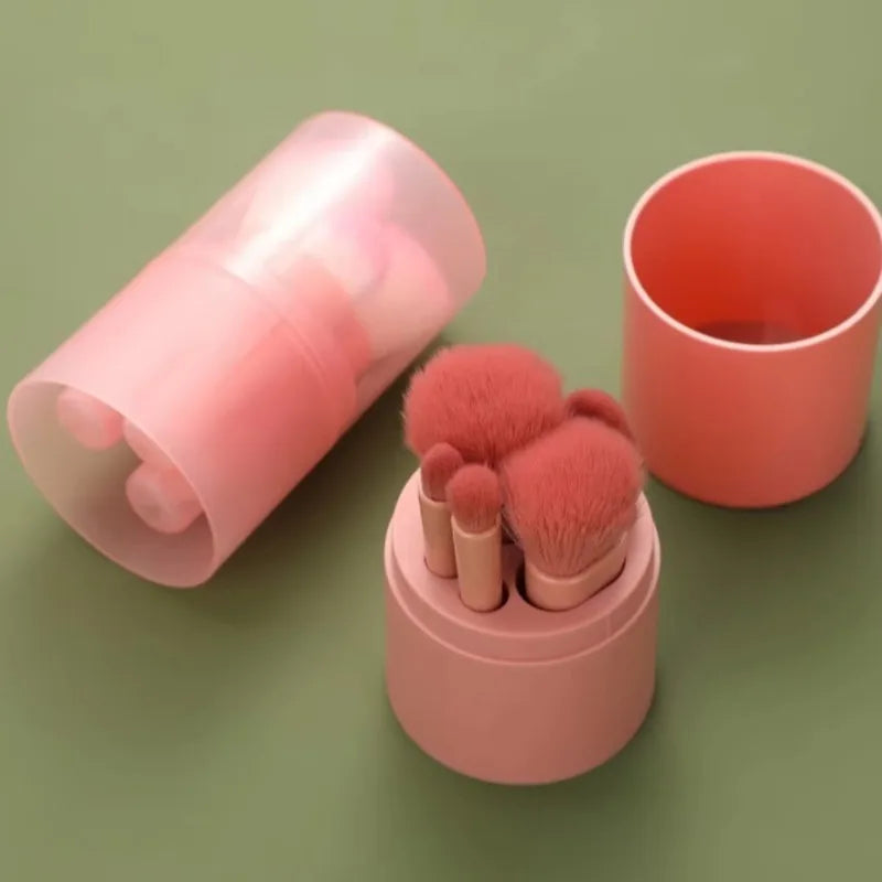 Makeup Brushes Box Women Powder Foundation Blusher Contour Eyeshadow Qme