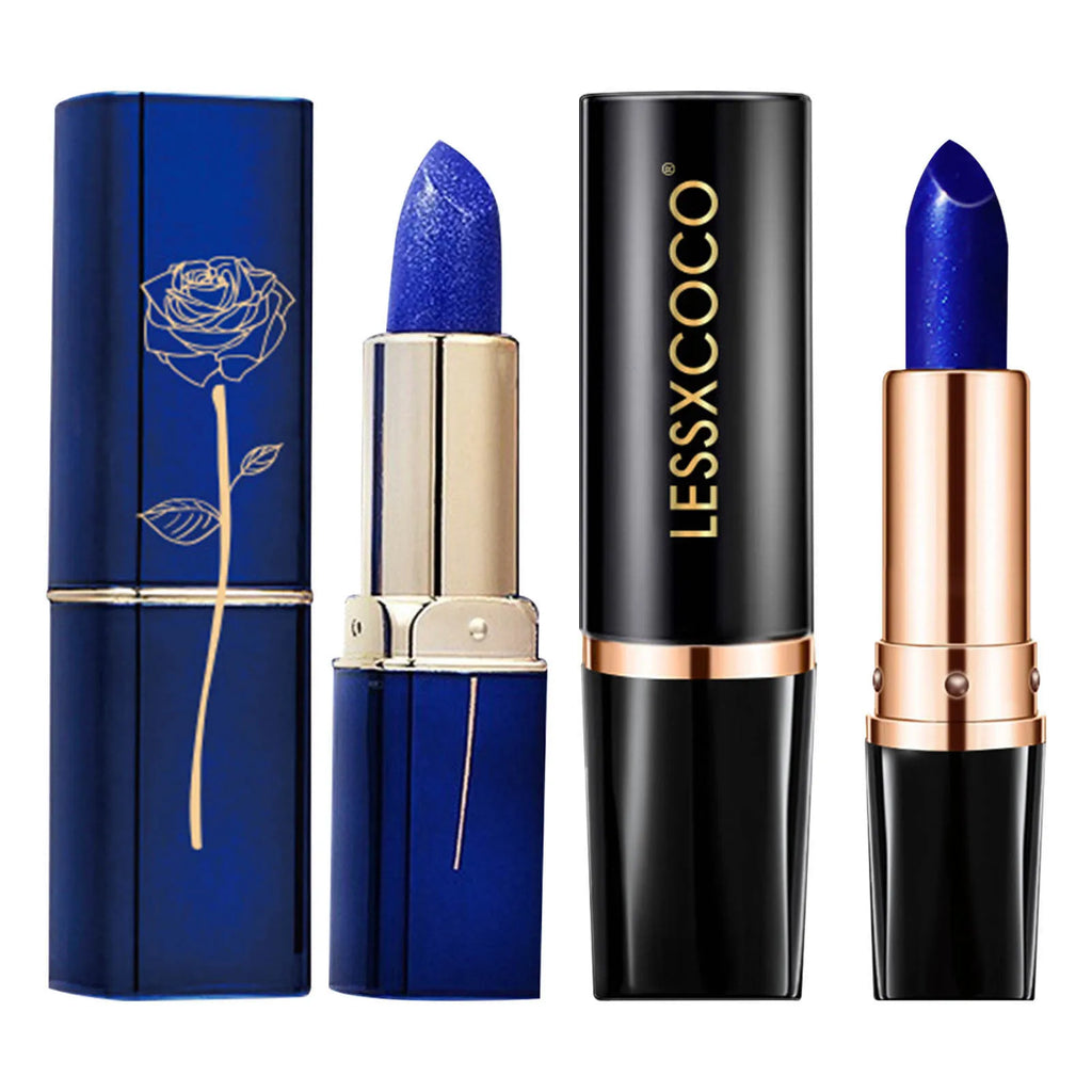 Changing Lipstick Waterproof Blue That Turn Pinkwipe Turns Pink Qme