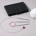 10Pairs Detachable Circular Knitting Needle Group Steel Points Cable Qme CN