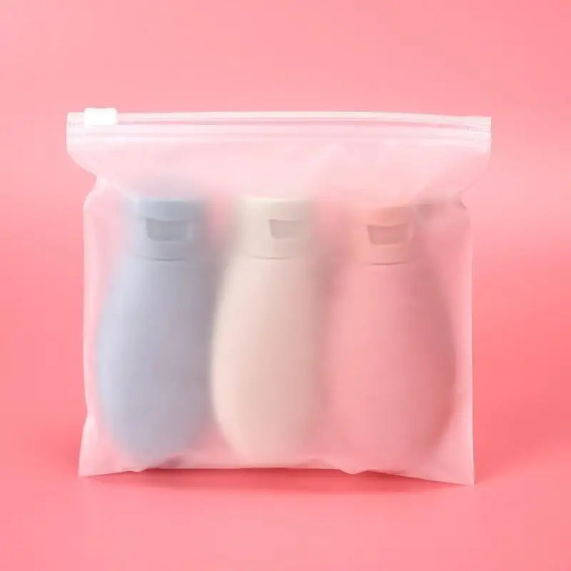 Perfume Bottle Refillable Spray Lotion Shampoo Shower Tube Bottling Qme A4