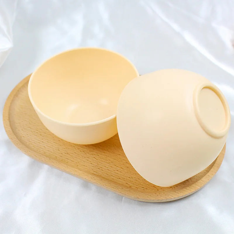 Face Mask Mixing Bowl Set Facial Skin Care Tools Kit Silicone Mask Brush Facial Applicator Spatula Measure Spoon Beauty Supplies Qme 1PC Yellow Bowl