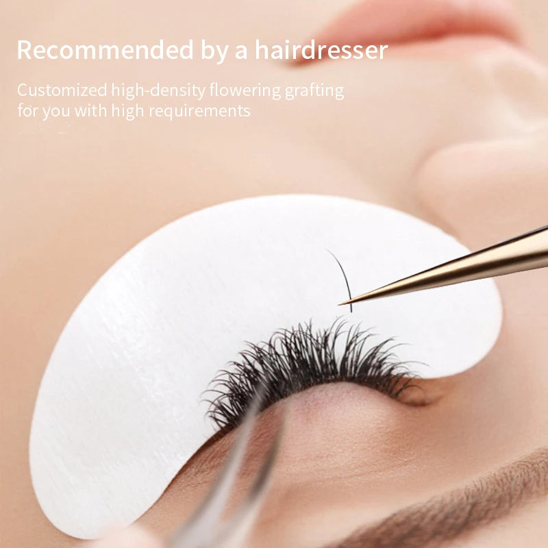 Makeup Professional Eyelash Tweezers 3D Volume Extension Tweezer Fan Qme