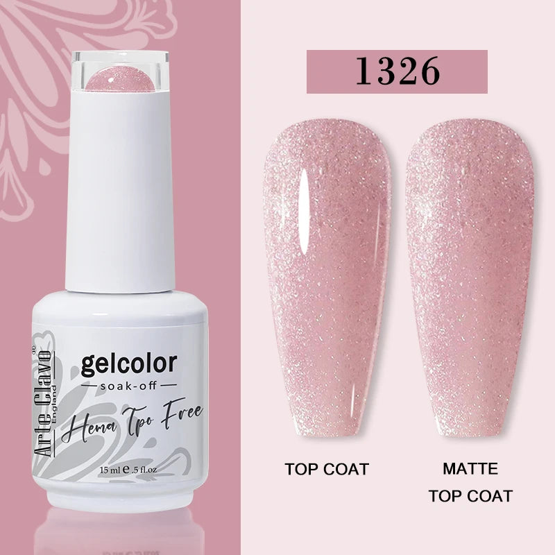 Arte Clavo HEMA TPO Soak Off UV LED Nail Gel Polish 108 Colors