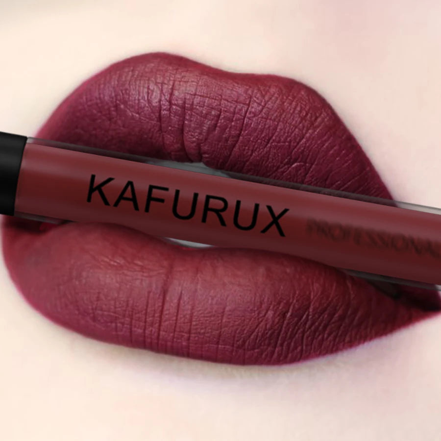 Matte Highly Pigmented Lip Glaze Velvet Finish Liquid Lipstick Qme 11
